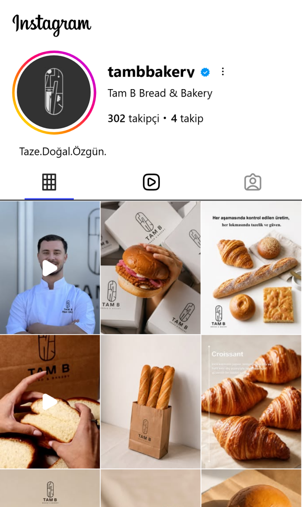 @tambbakery sosyal medya içerikleri